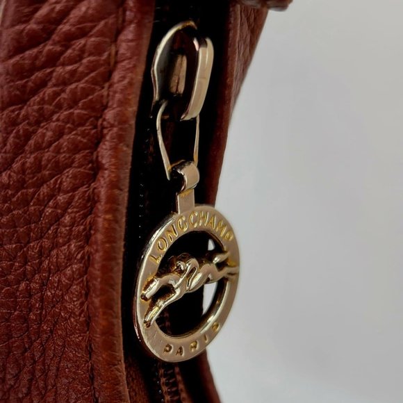 AUTHENTIC VINTAGE LONGCHAMP PARIS LE FOULONNÉ Shoulder bag - Brown - Picture 4 of 15